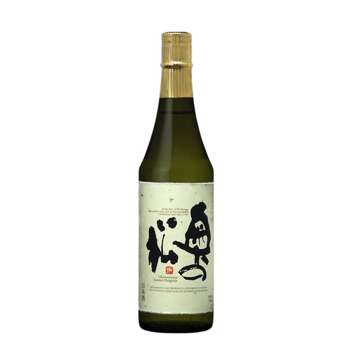 Okunomatsu Tokusen Junmai Daiginjo - 720ml